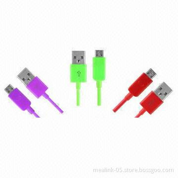 Micro USB Colorful Cable, 1.5m, for All Smart Mobile